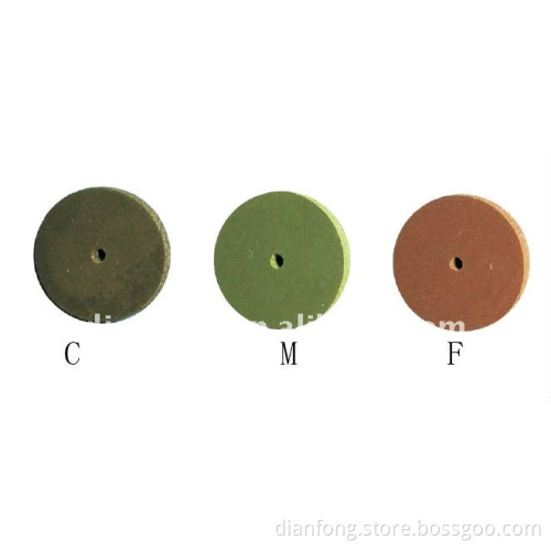 dental silicon rubber wheel